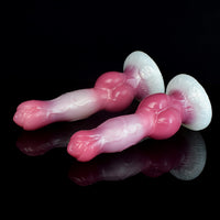 Thumbnail for 🐕 🐾 Erebus - Lifelike Canine Dog Dildo with Knot in 3 Sizes, Rosy Color - DirtyToyz