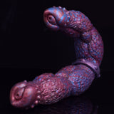 ARCTURUS - Thick Ribbed Horse Double Ended Dildo - DirtyToyz