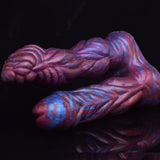 Lydian - Double Penetration Ribbed Alien Butt Plug - DirtyToyz
