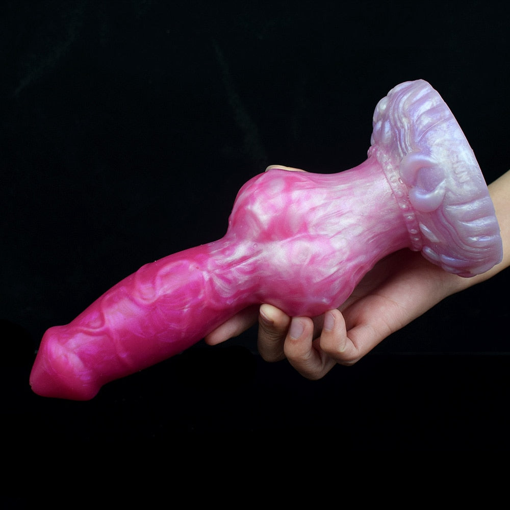 Azur- Realistic Dog Dildo, Canine with Huge Knot - DirtyToyz