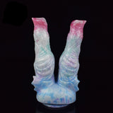 Lumithorn - Two-Hole Minotaur Butt Plug, Double Horse Dildo - DirtyToyz