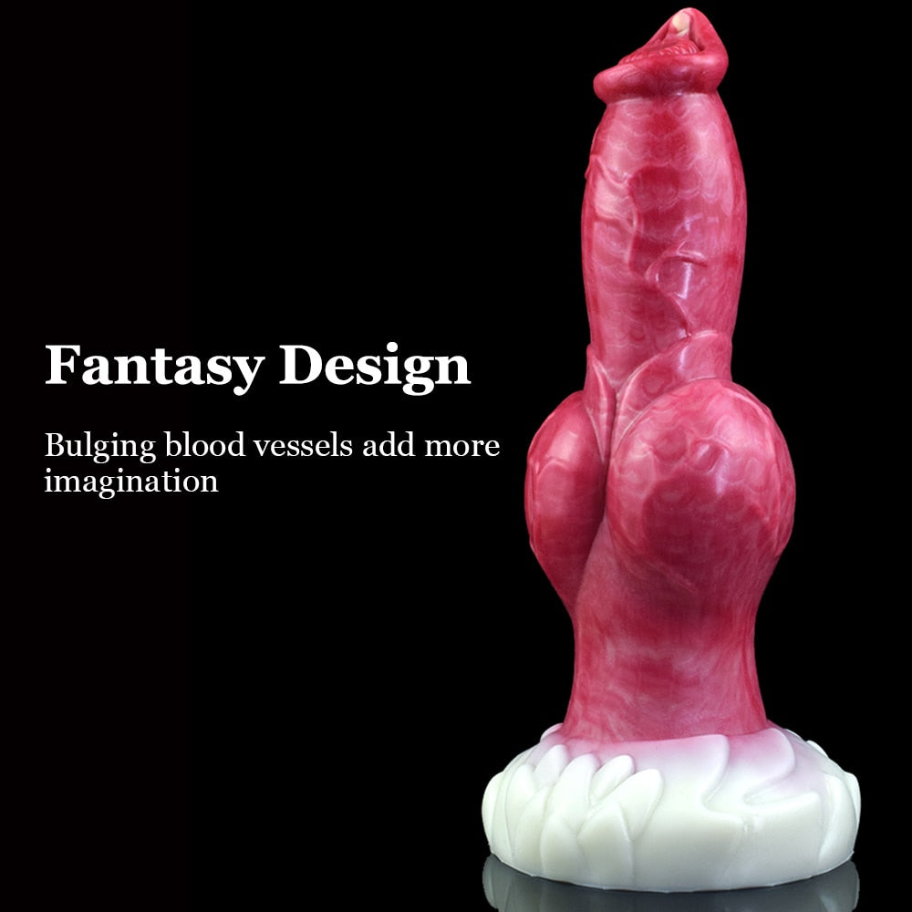 Fenryk - Realistic Canine Dog Dildo with Huge Knot - DirtyToyz