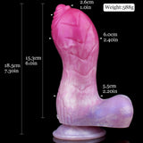 Bella - Fantasy Unicorn Dildo, Curve Butt Plug - DirtyToyz