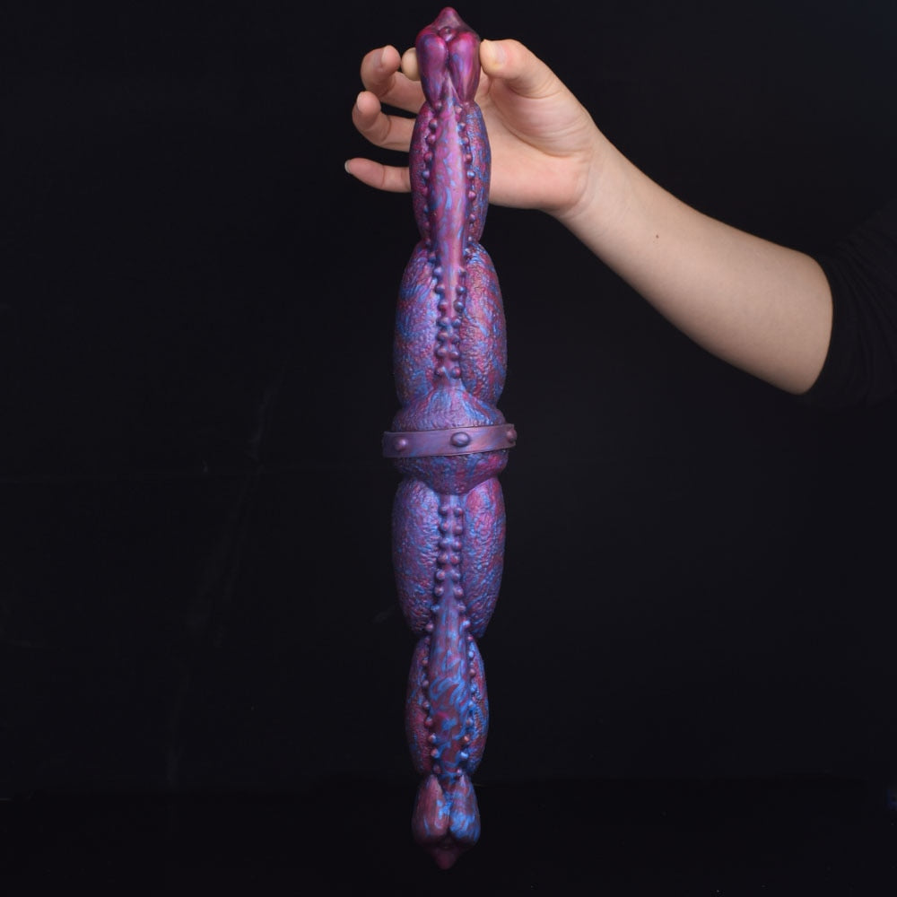 🐎 16.9-Inch Nadira - Huge Double Ended Equine Dildo - DirtyToyz