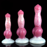 Erebus - Lifelike Canine Dog Dildo with Knot in 3 Sizes, Rosy Color - DirtyToyz