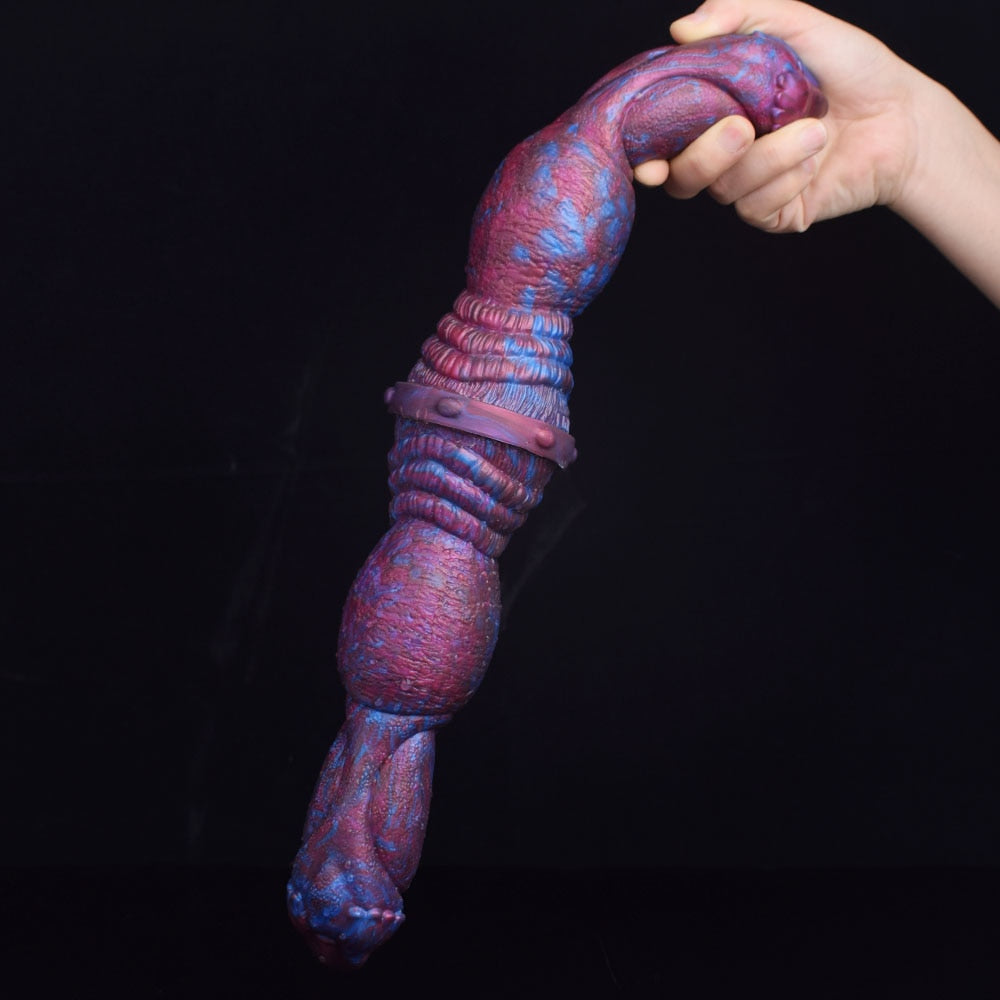 HYPERION - Double Ended Huge Knot Dildo - DirtyToyz