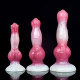 Erebus - Lifelike Canine Dog Dildo with Knot in 3 Sizes, Rosy Color - DirtyToyz