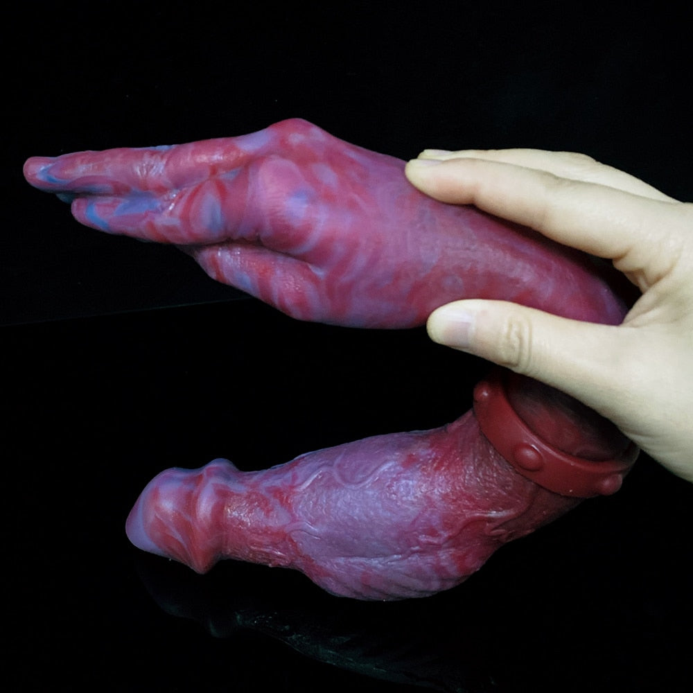 KAIDA - Fisting Hand Double Ender with Huge Knot - DirtyToyz