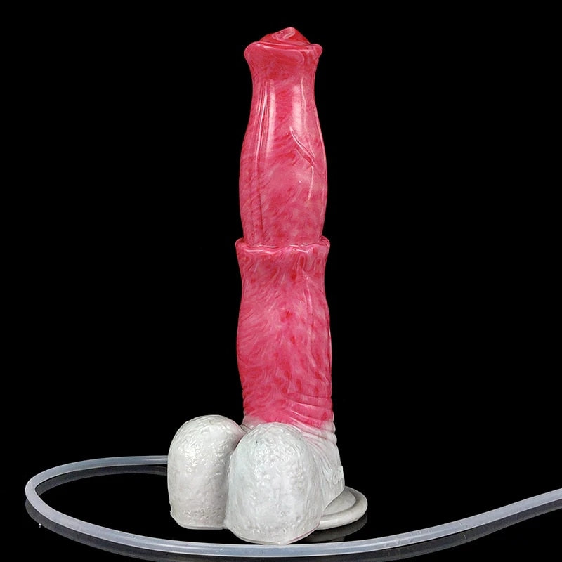 CHIRON - Ejaculating Horse Dildo with Suction Cup - DirtyToyz