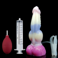 Thumbnail for ZILLA - Knotted Dragon Dildo, Ejaculating Toy - DirtyToyz