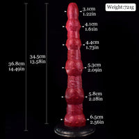 Thumbnail for ICARON - Octopus Dildo Huge Tentacle Butt Plug with Large Knots - DirtyToyz